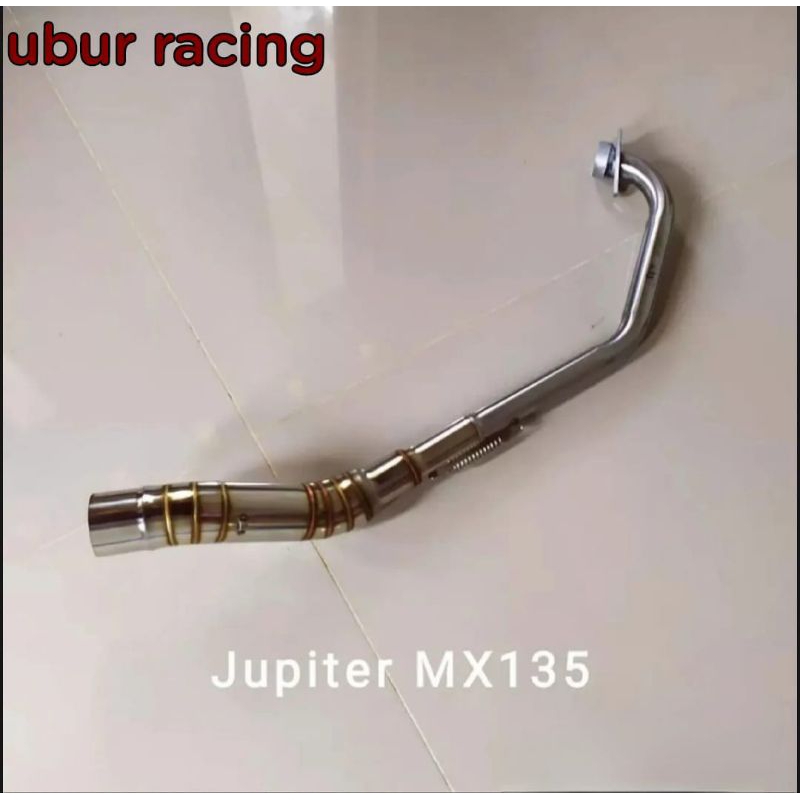 header/leher knalpot jupiter mx new 135 jupiter mx old inlet 50mm