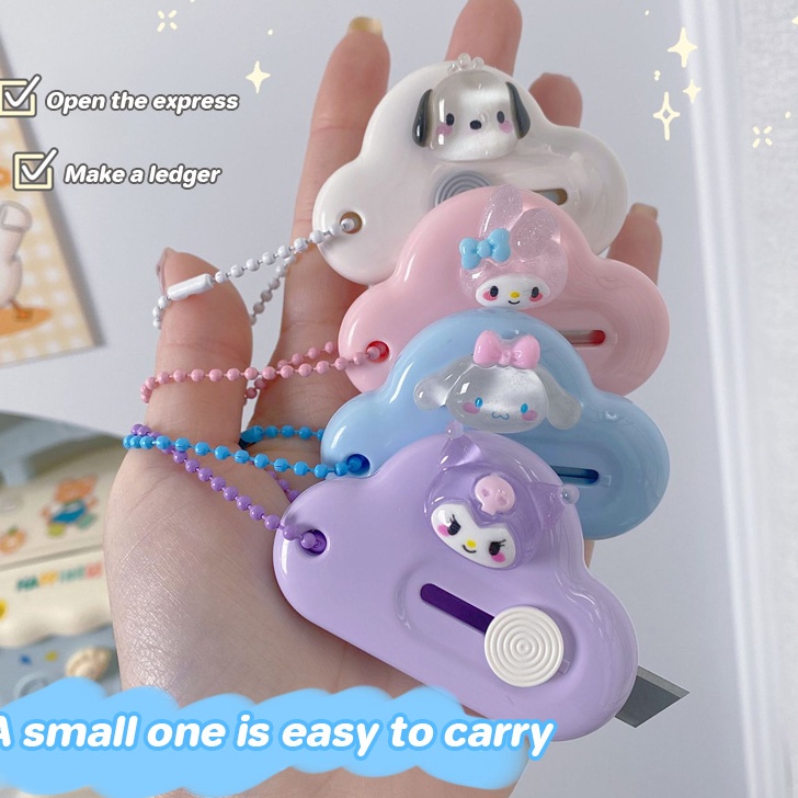 

Terbaru COD✨ Cutter Mini Sanrio Awan / Curter Mini Cinnamoroll Kuromi Melody / Pisau Kecil Cinnamoroll Melody Kuromi-YES Terupdate