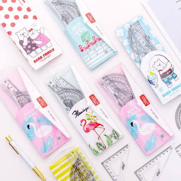 

Dijual Murah PENGGARIS PLASTIK 1 SET 4 MODEL / RULER 1SET PP109 ➺➩⋆❀