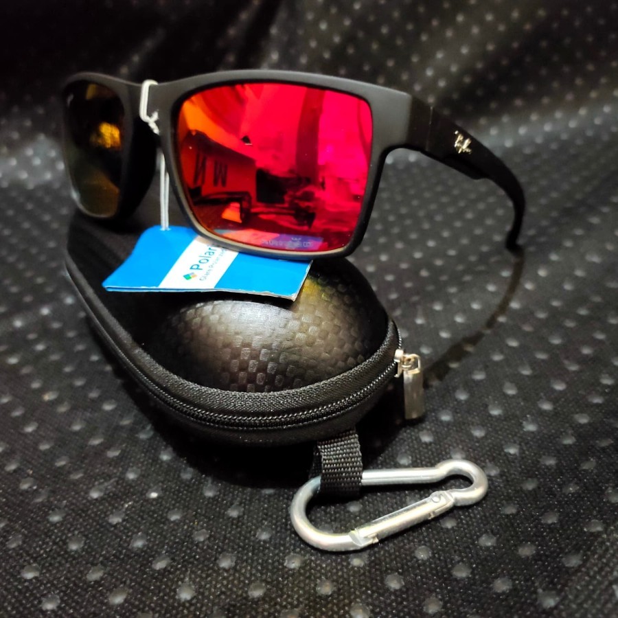 kacamata hitam pria / - Hitam Doff