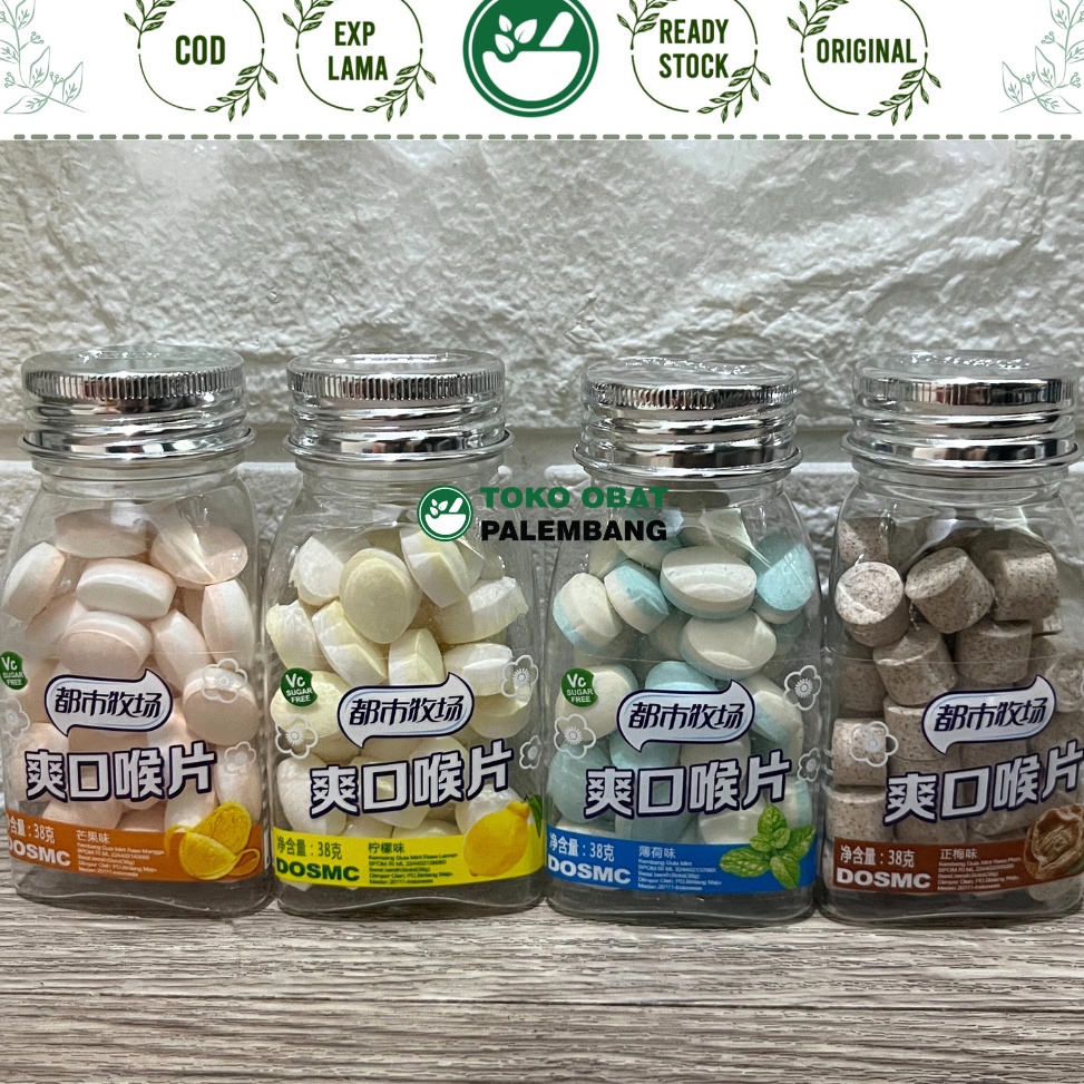 

[BGA] DOSMC KEMBANG GULA MINT RASA PLUM MINT LEMON MANGGA SANCA HAW FLAKES 38 GRAM PERMEN PLUM FLAVOUR CANDY KIAMBOY XINLE CANDY ✪Best Produk ✪