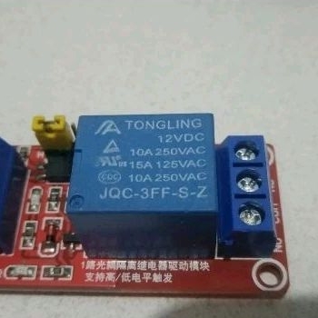 MODUL RELAY 1 CHANEL DC 12V H/L TRIGER