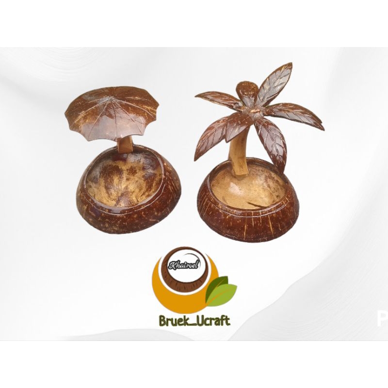 Asbak Motif Unik Asbak Batok Kelapa