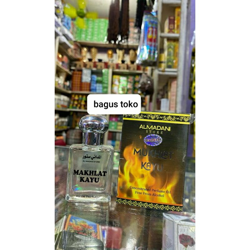 minyak wangi original parfum mukhalat kayu 15 ml aroma saudi