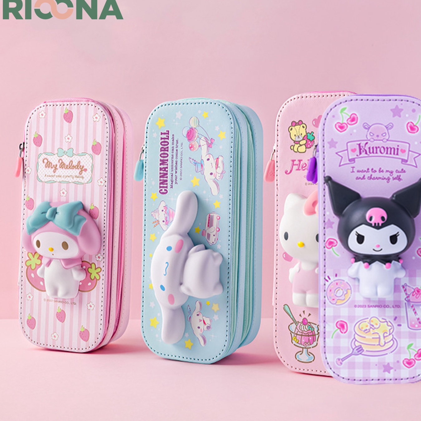 

Model Baru Tempat Pensil Squishy Sanrio Dua Susun Pen Holder Squishy Double Decker Bestseller