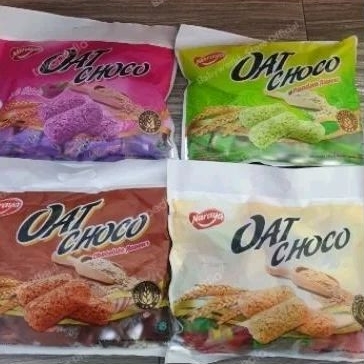 

Naraya Oat Choco oatmeal ORIGINAL/ COKLAT/ PANDAN / UBI UNGU ( isi 40 per varian)