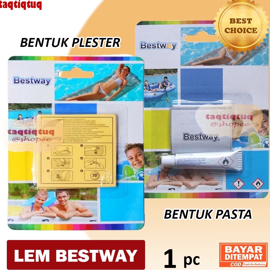 

Paling Popular BESTWAY Lem Odol / Lem Plester Untuk Kasur Angin Lem Sofa Angin Lem Bestway Lem Ban Pelampung Renang Lem Kasur Angin Penambal Kasur Angin Bocor Penambal Sarung Tangan Karet Repair Kit Glue Bestway Intex ↑❂❉