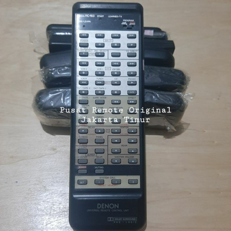 REMOTE REMOT AMPLIFIER DENON RC-163 ORIGINAL