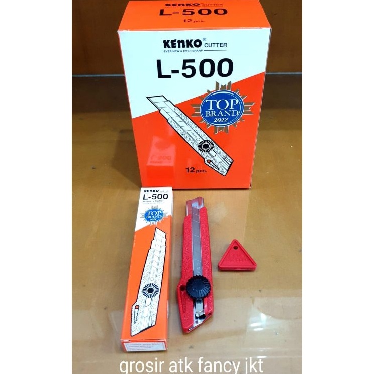 

Bayar Di Tempat L 500 Cutter Silet Blade Pisau Kenko L-500 Besar Promo