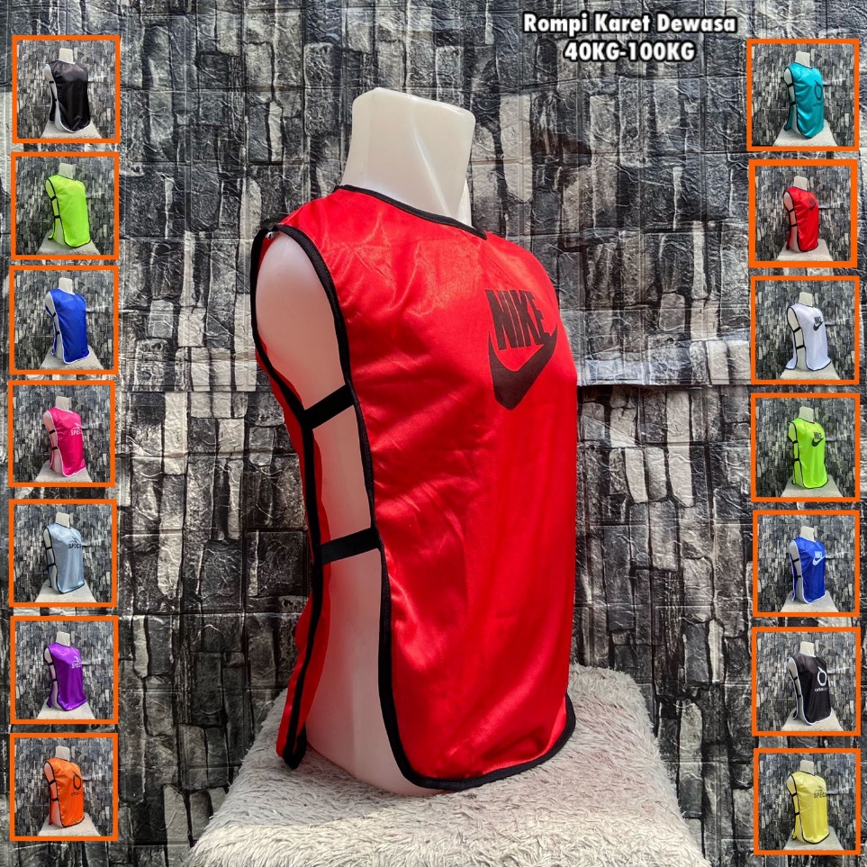 Baru Rompi Karet Bola Rompi Karet Futsal Rompi Olahaga Karet Grosir