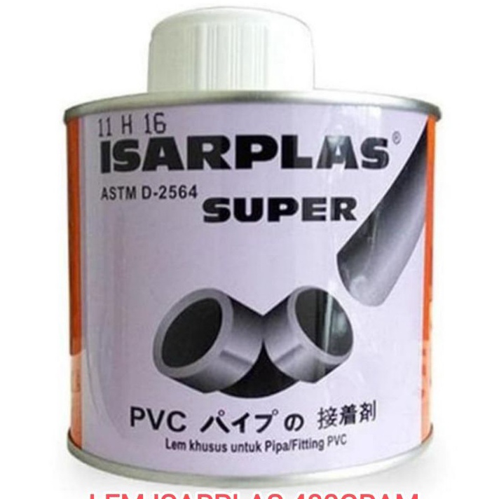 

Best Produk 400 Gram ISARPLAS KALENG / ISARPLAS LEM PIPA Laris