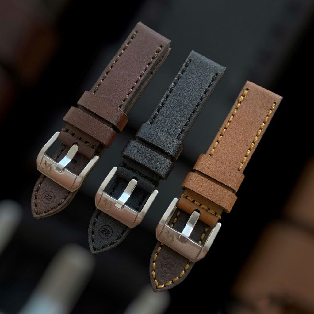 Strap Tali Jam Tangan Kulit Asli AC Alexandre Christie Handmade