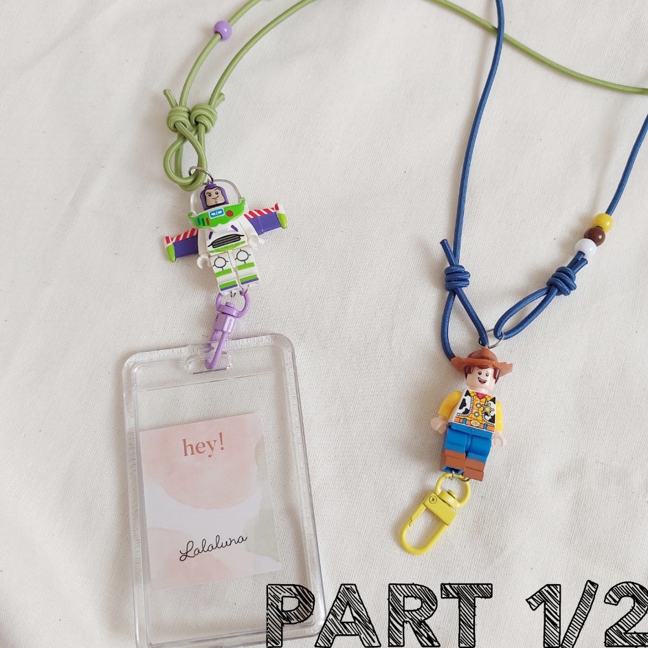 

Dijual Murah [Lalaluna] LANYARD LEGO | GANTUNGAN ID CARD LEGO (part 1/2) Serba Murah