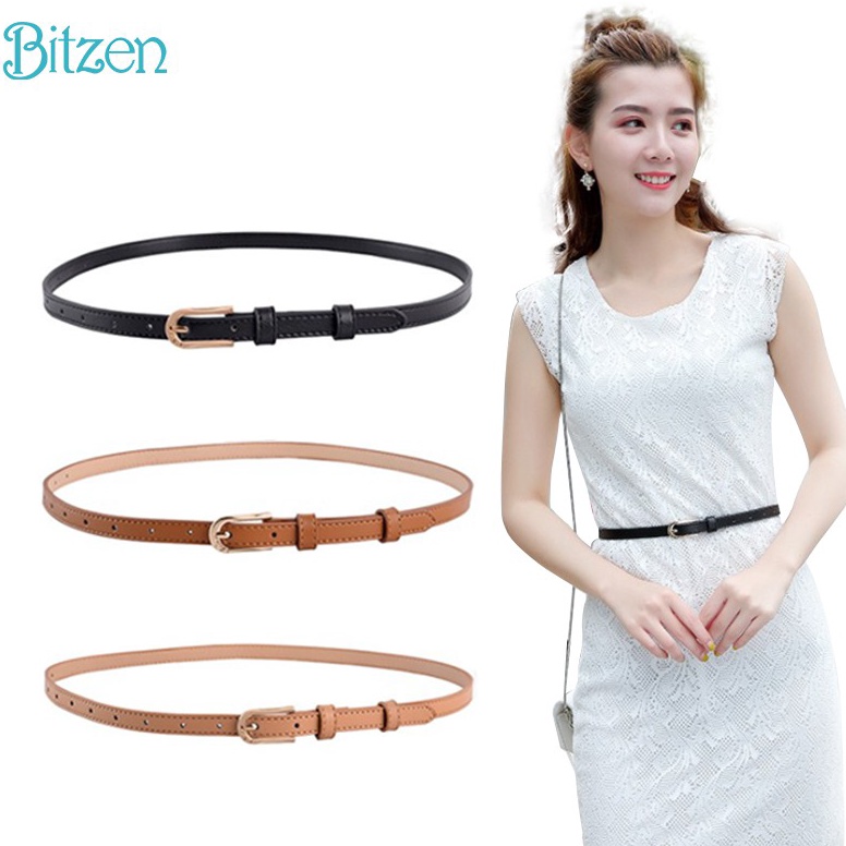B33st Terl4ris Bitzen - Ikat Pinggang Wanita Metal Belt + Buckle Dijamin Murah