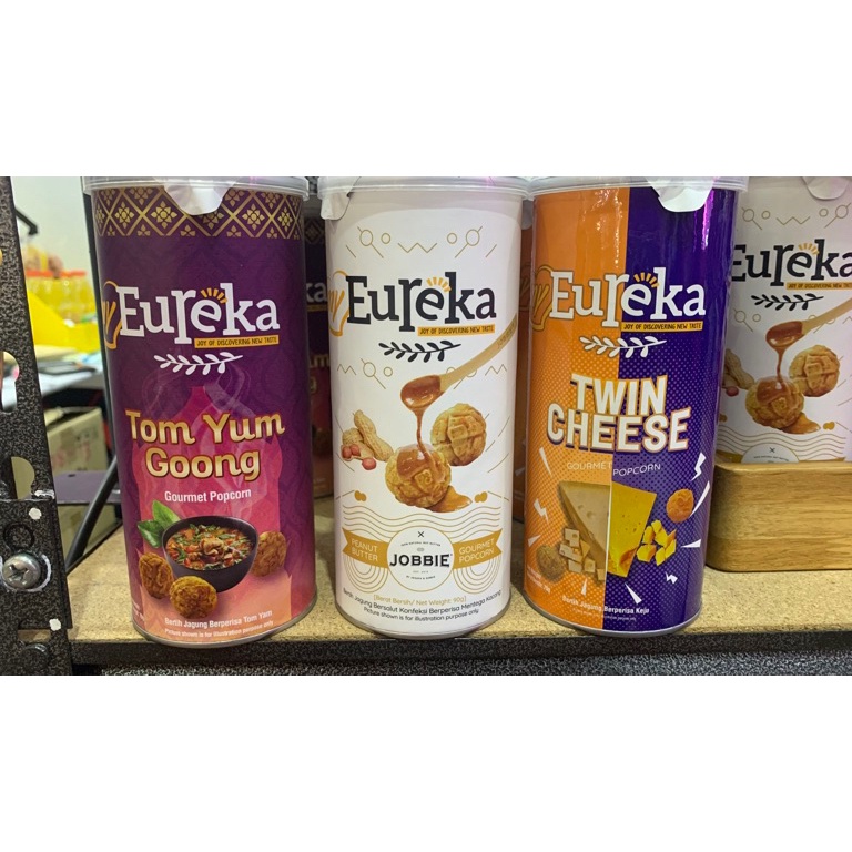 

St0k B4nyak Popcorn Eureka Malaysia Pack 140gr Promo Spesial