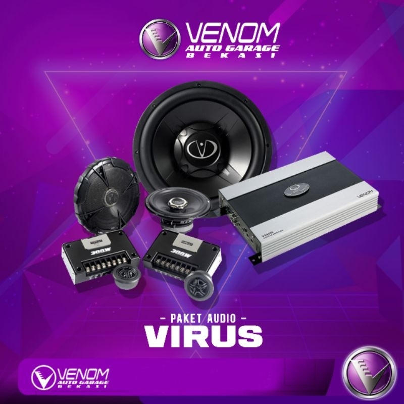 PAKET VENOM AUDIO VIRUS