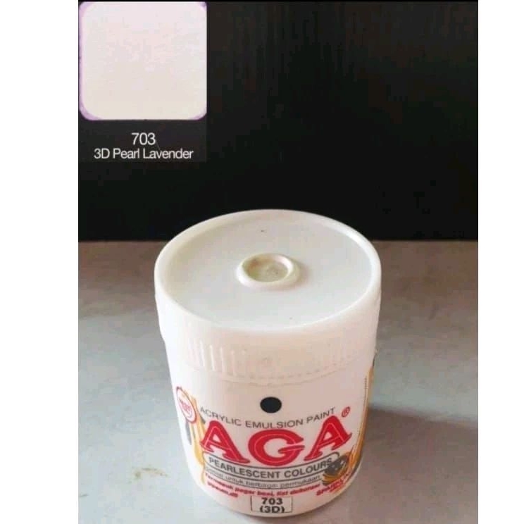 

✨Cat pearlescent Aga 3 dimensi warna ungu 100cc