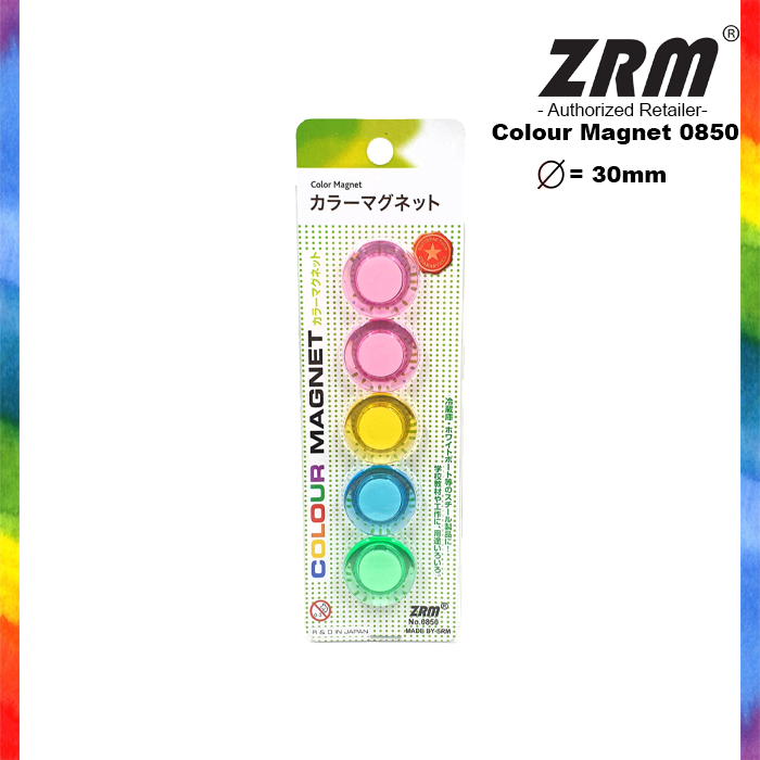 

ZRM 0850 Magnet Papan Tulis 30mm Transparan / 30mm Transparent Whiteboard Magnet