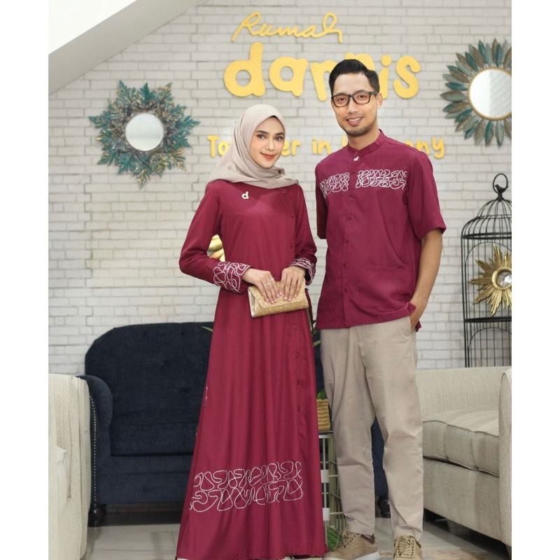 Dannis/ Dannis terbaru/ Sarimbid dannis/ Maroon/ Emerald/ Brown/ Koko dannis