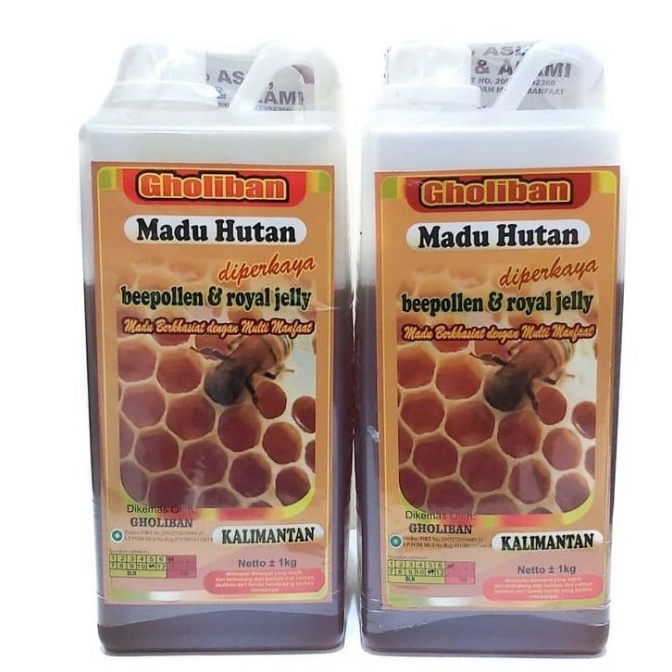 

72 Madu Gholiban ASLI Madu Hutan Kalimantan 1 KG Madu Liar Murah 7kqlz