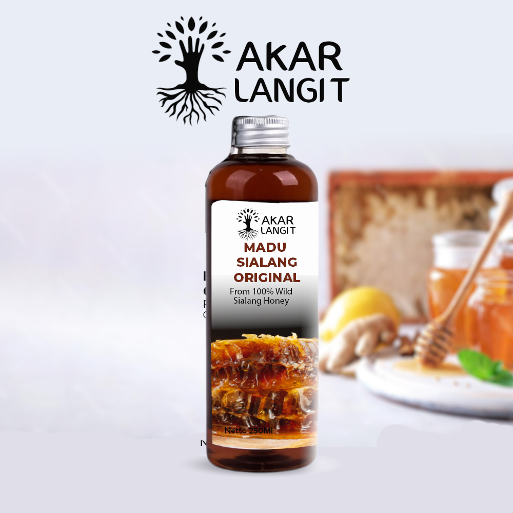 

Madu Hutan Sialang 250ML Akarlangit | Madu Hutan Sialang Asli Raw Honey Madu Murah