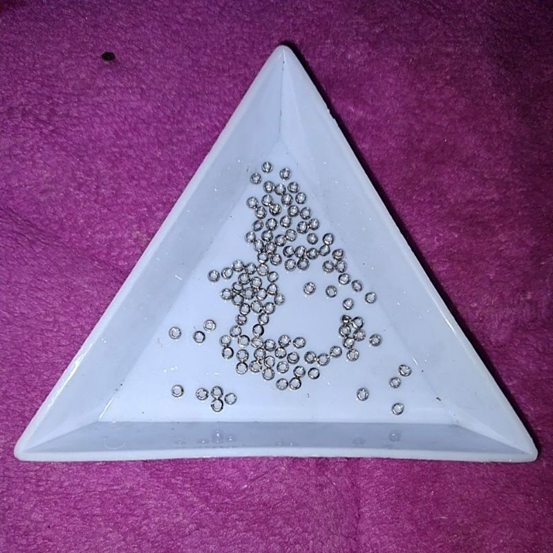 Stopper Lada 2mm  Silver / Stopper Merica / Stopper Mute / Stopper Senar untuk kalung masker