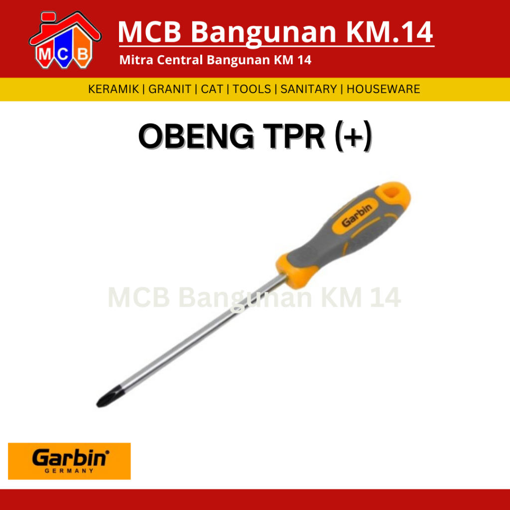 OBENG TPR GARBIN / UJUNG BERMAGNET / OBENG PLUS MAGNET