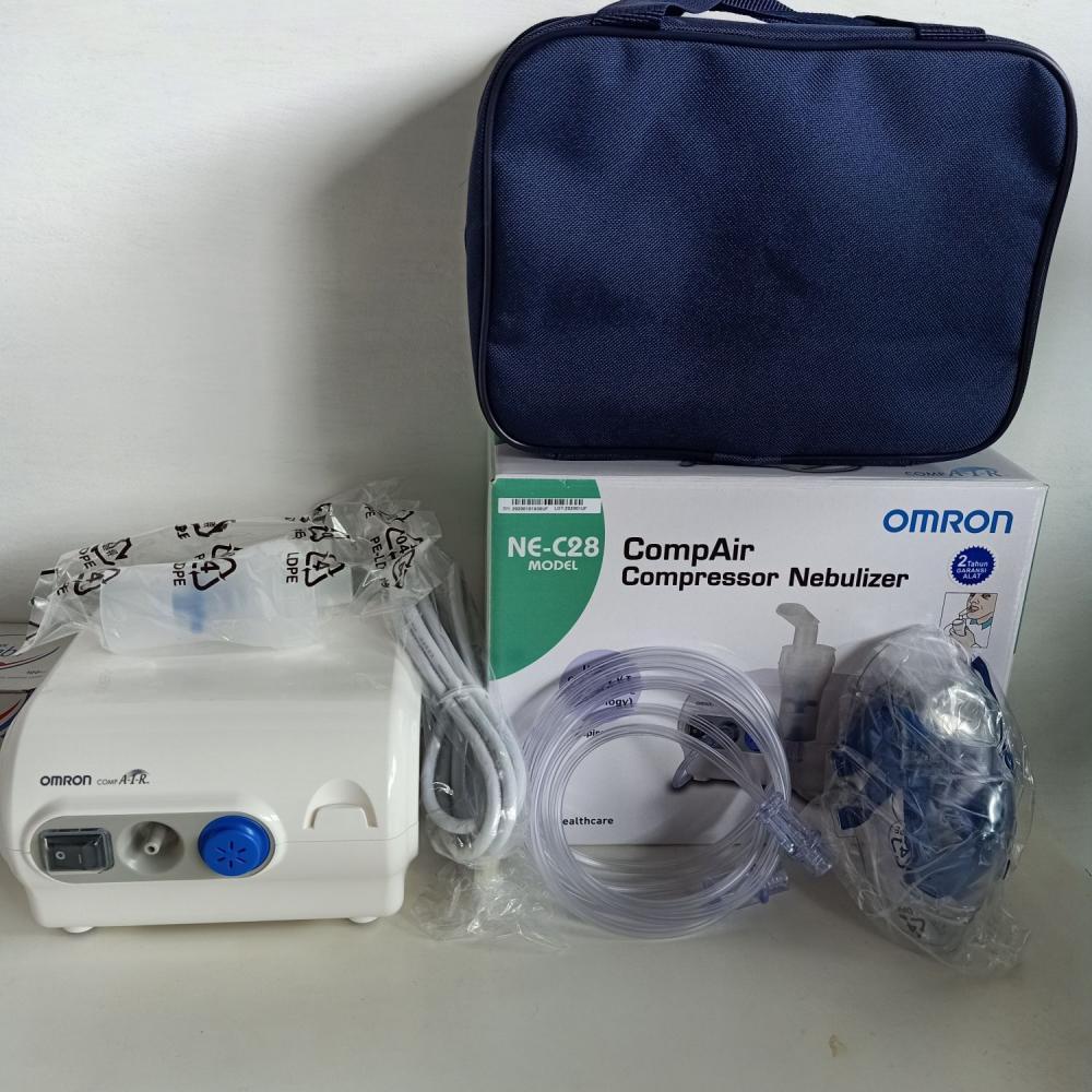 Nebulizer Omron NE-C28 Alat Inhalasi Nebulizer Omron Original
