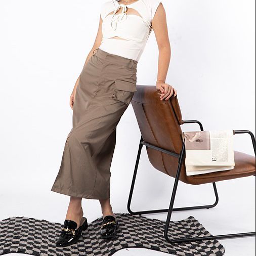 Madie Skirt - Eighty EIght 88 (Rok Cargo Maxi)