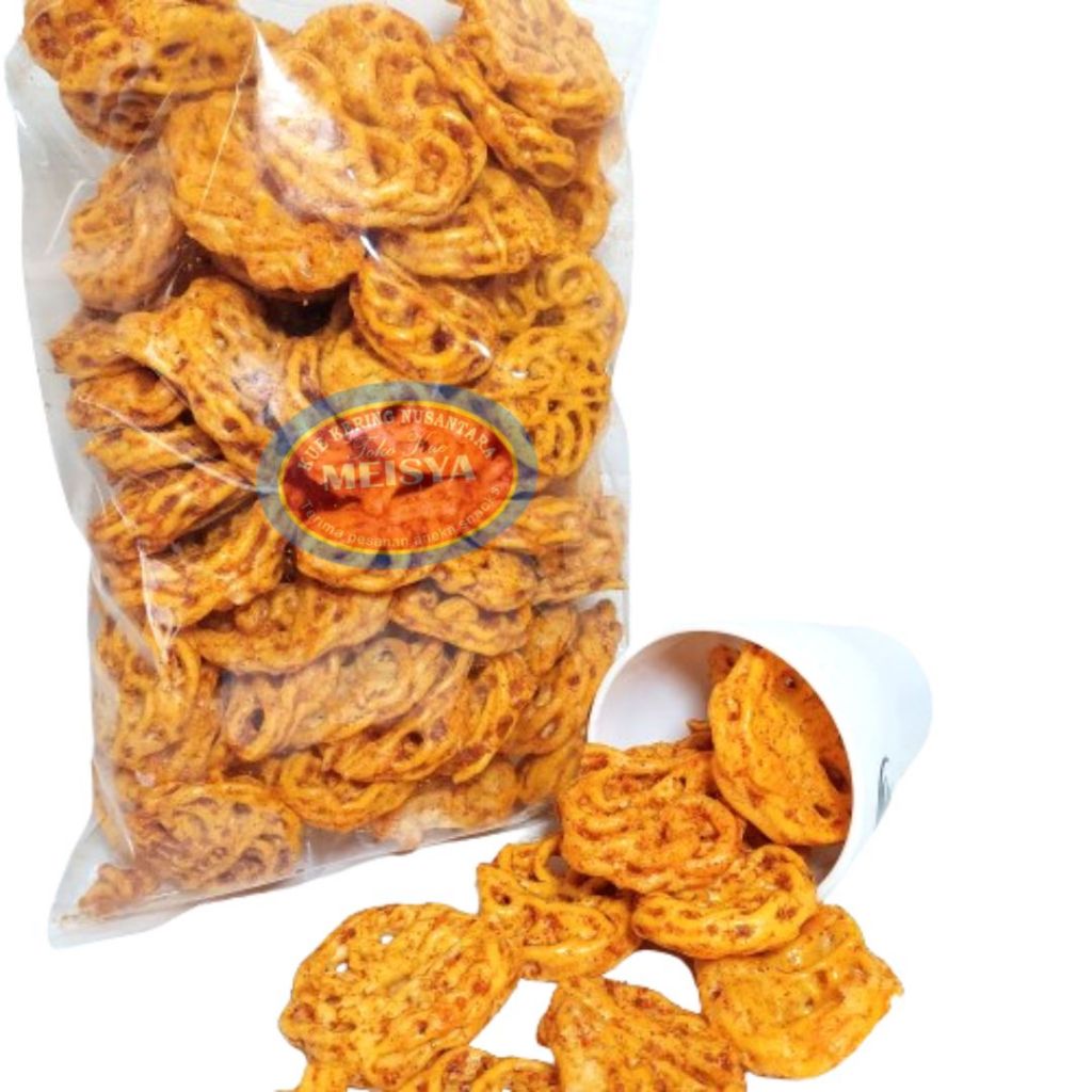 

KERUPUK / KRUPUK SEBLAK RASA PEDAS 160 GR / SEBLAK KRITING / SEBRING