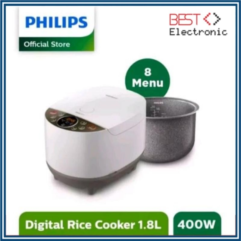 Rice Cooker Digital Philips HD 4515 HD4515 Magicom premium 1.8 L