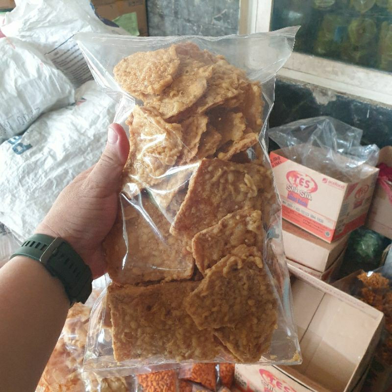 

Kripik Tempe Bandung Krispy Manis 250gram