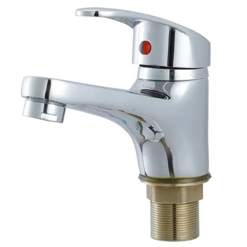 kran wastafel panas dingin/kran wastafel kuningan