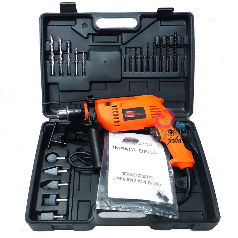 BOR 10 MM 13 MM (full tembaga) TERLARIS BOR BOLAK BALIK SET KOPER  IWA /RYU/KODENKI/NOVUS