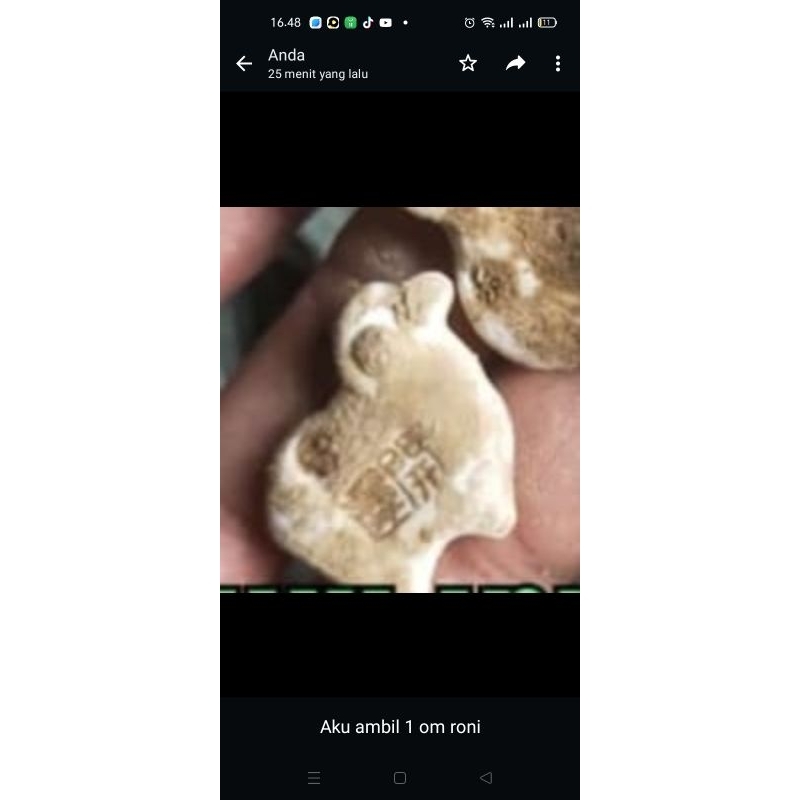 keramik putih kuno temuan darat