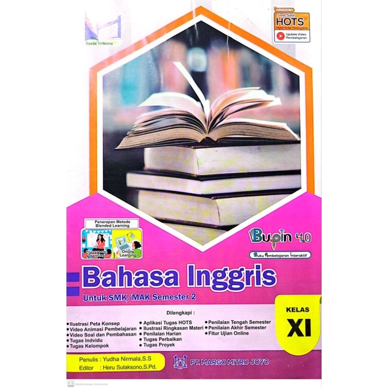 LKS SMK MAK BAHASA INGGRIS KELAS 11 SEMESTER 2 GENAP KURIKULUM 2013 REVISI TERBARU | BUPIN LM