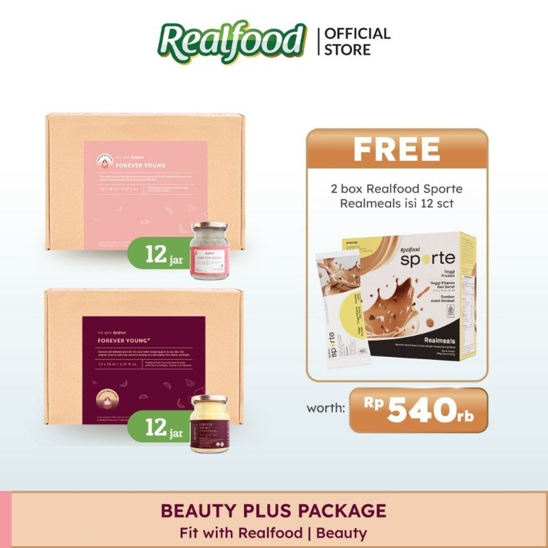 

Realfood Beauty Plus Package Free Tote Bag