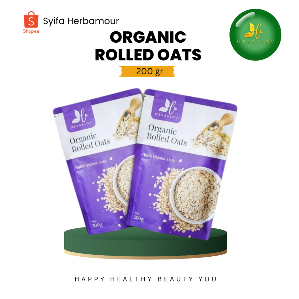 

HERBALOV ORGANIC ROLLED OAT || ROLLED OAT PREMIUM