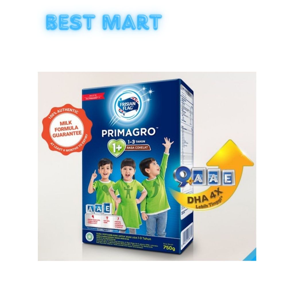 Frisian Flag Primagro 1+ 3+ Susu Formula Bayi Susu Formula Pertumbuhan Anak Susu Bayi Murah