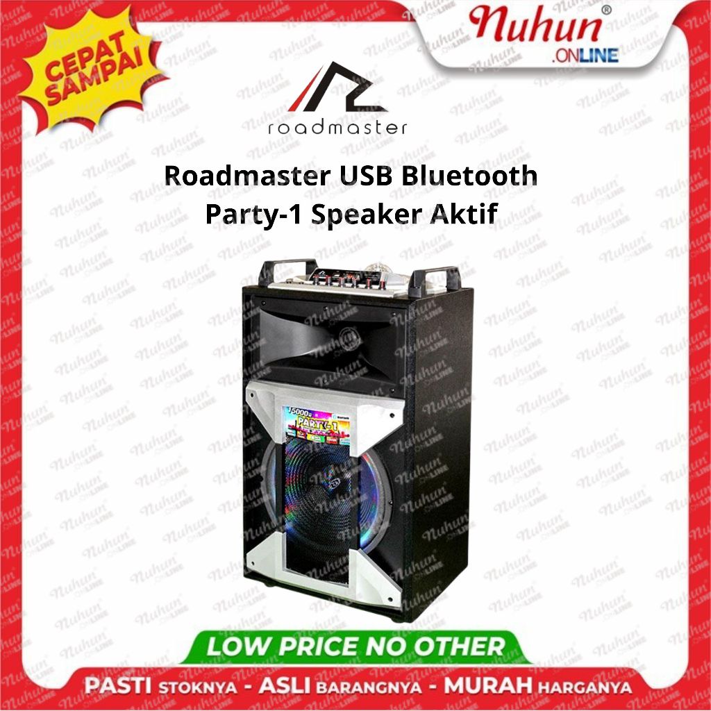 Roadmaster USB Bluetooth Party-1 Speaker Aktif