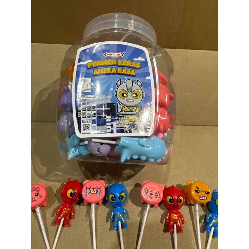 

Permen lolipop ultramen isi 50 pcs
