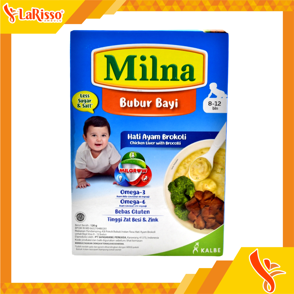 MILNA BUBUR BAYI 120GR 8-12BULAN