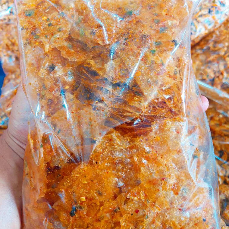 

[PRODUK QVCRF41] KERIPIK KACA 500gr PEDAS DAUN JERUK / KRIPCA REMPAH NGABRET f6egw