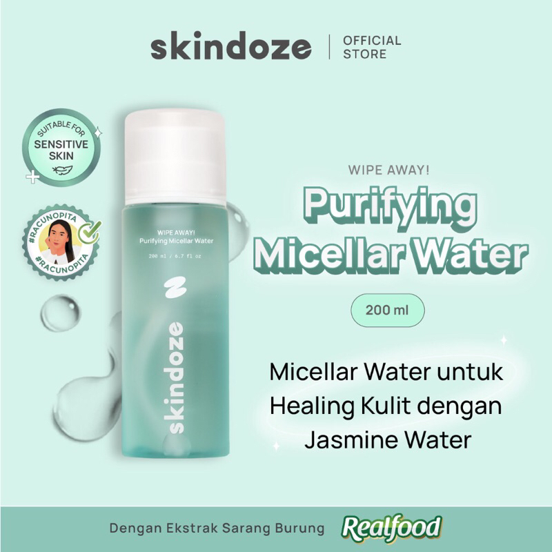 [NEAR ED] Skindoze - WIPE AWAY Purifying Micellar Water