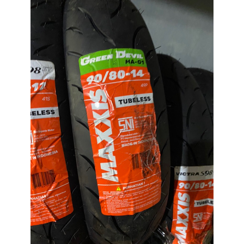 maxxis green devil MA-01 90/80-14