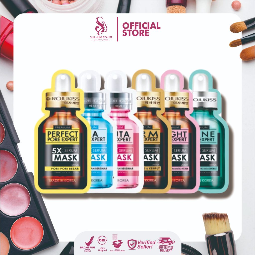 Rojukiss Sheet Face Serum Mask Korea