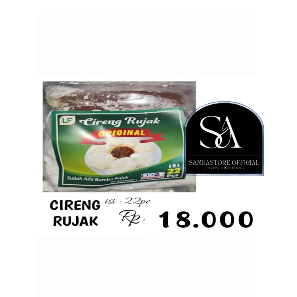

Cireng Rujak Original Isi 22pc