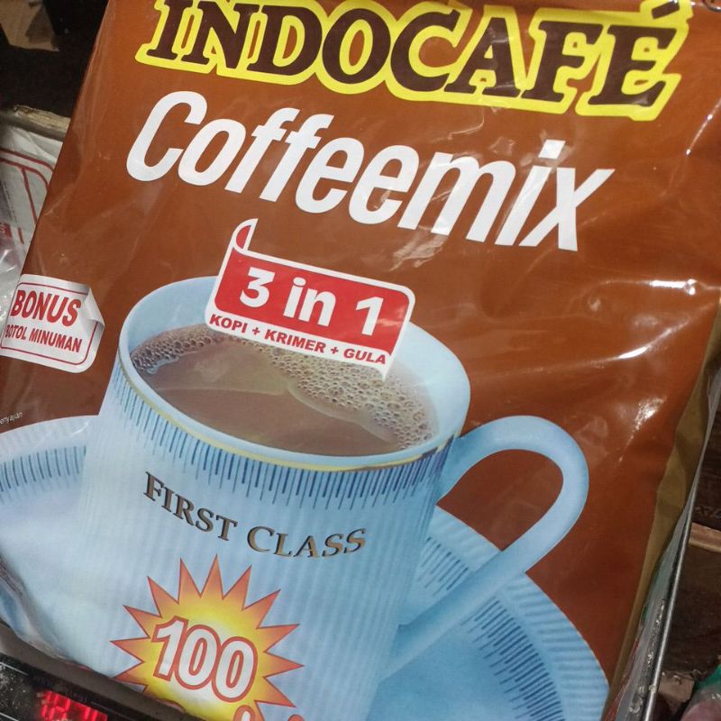 

INDOCAFE KOPI MIX ( 1 PAK ) ISI 100 PCS