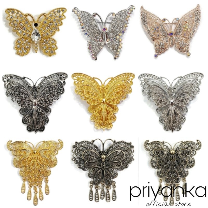 Bros Kebaya Susun Bunga PriyankaACC/Bros Kutubaru Kupu Kupu/Bros Etnik Jawa Yogja Bali Aceh Lampung