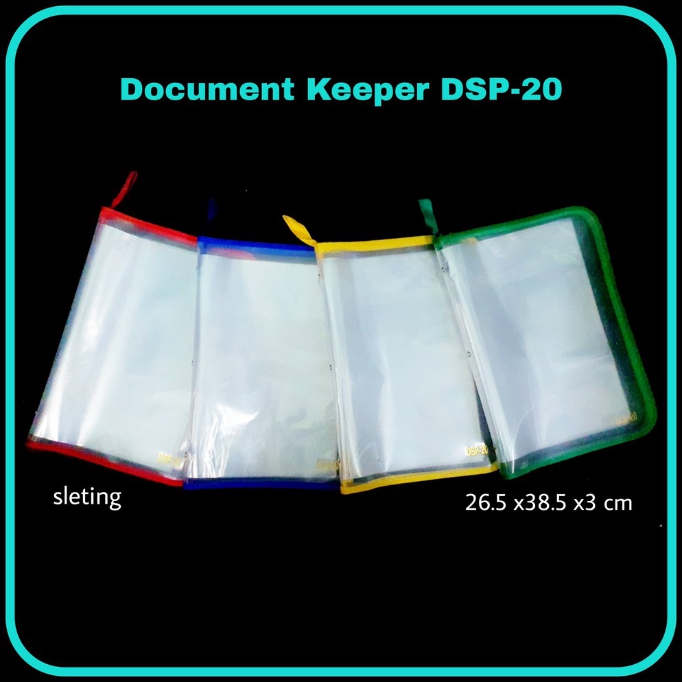 

Buruan beli SOS Dokumen Keeper MICROTOP 20 sleting / Clear Folder / Map Dokumen HBB